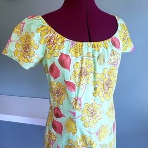Vintage Cottage Core Floral Dress Size S/M